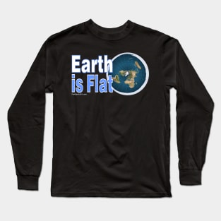 The Earth Is Flat Long Sleeve T-Shirt